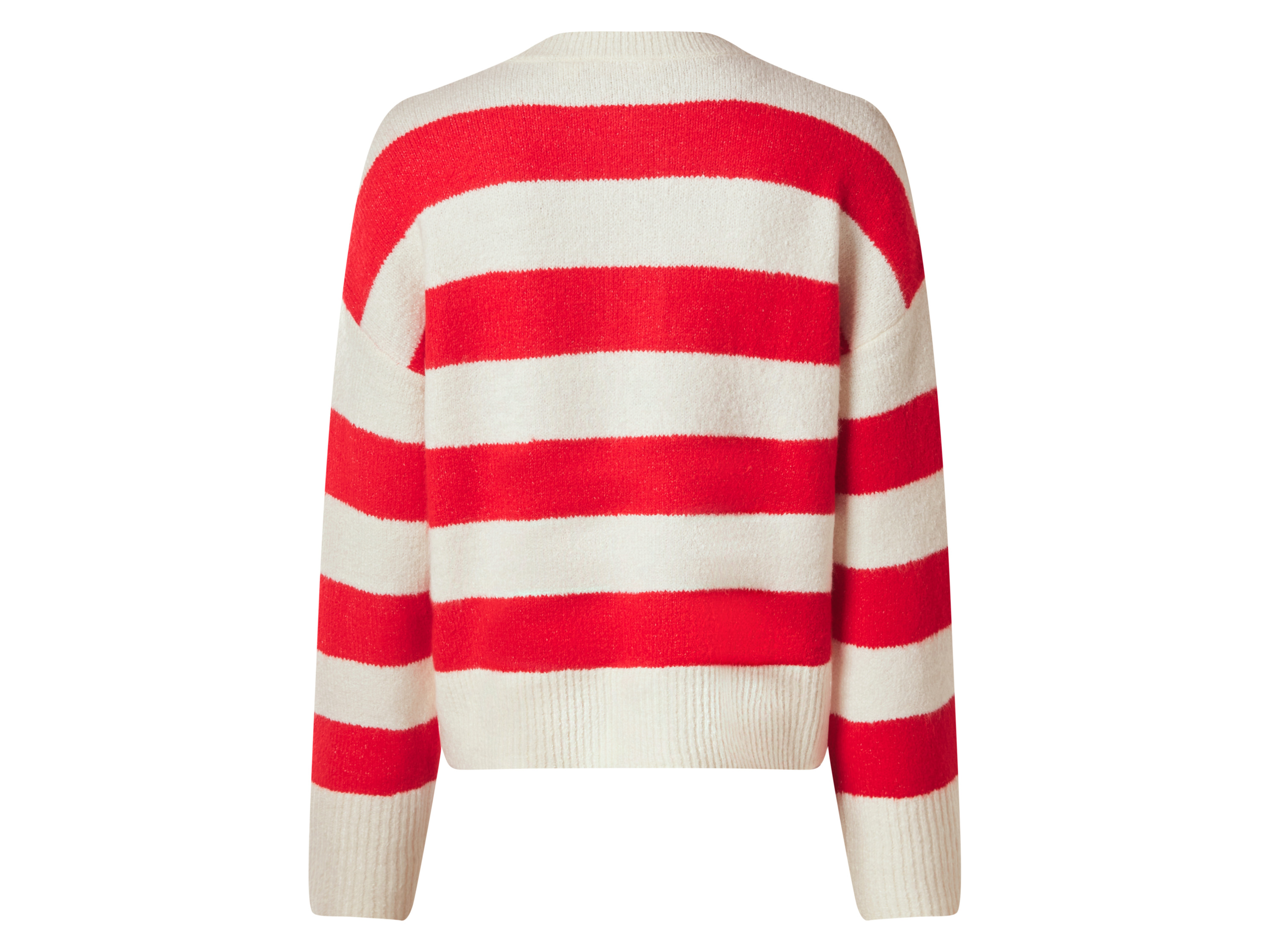 Thumbnail - esmara® Damen Cardigan (Rot/weiß, L(44/46))