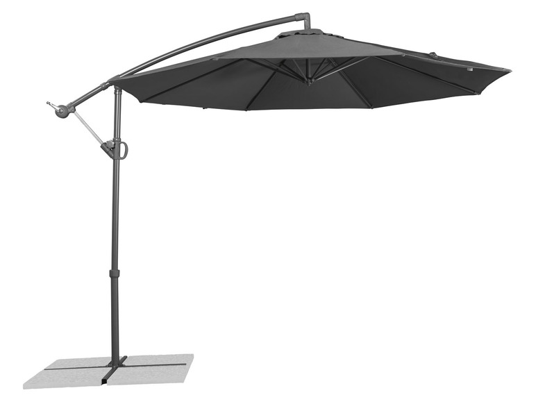 Gehe zu Vollbildansicht: LIVARNO home Ampelschirm, mit verstellbarer Schirmneigung, anthrazit - Bild 5