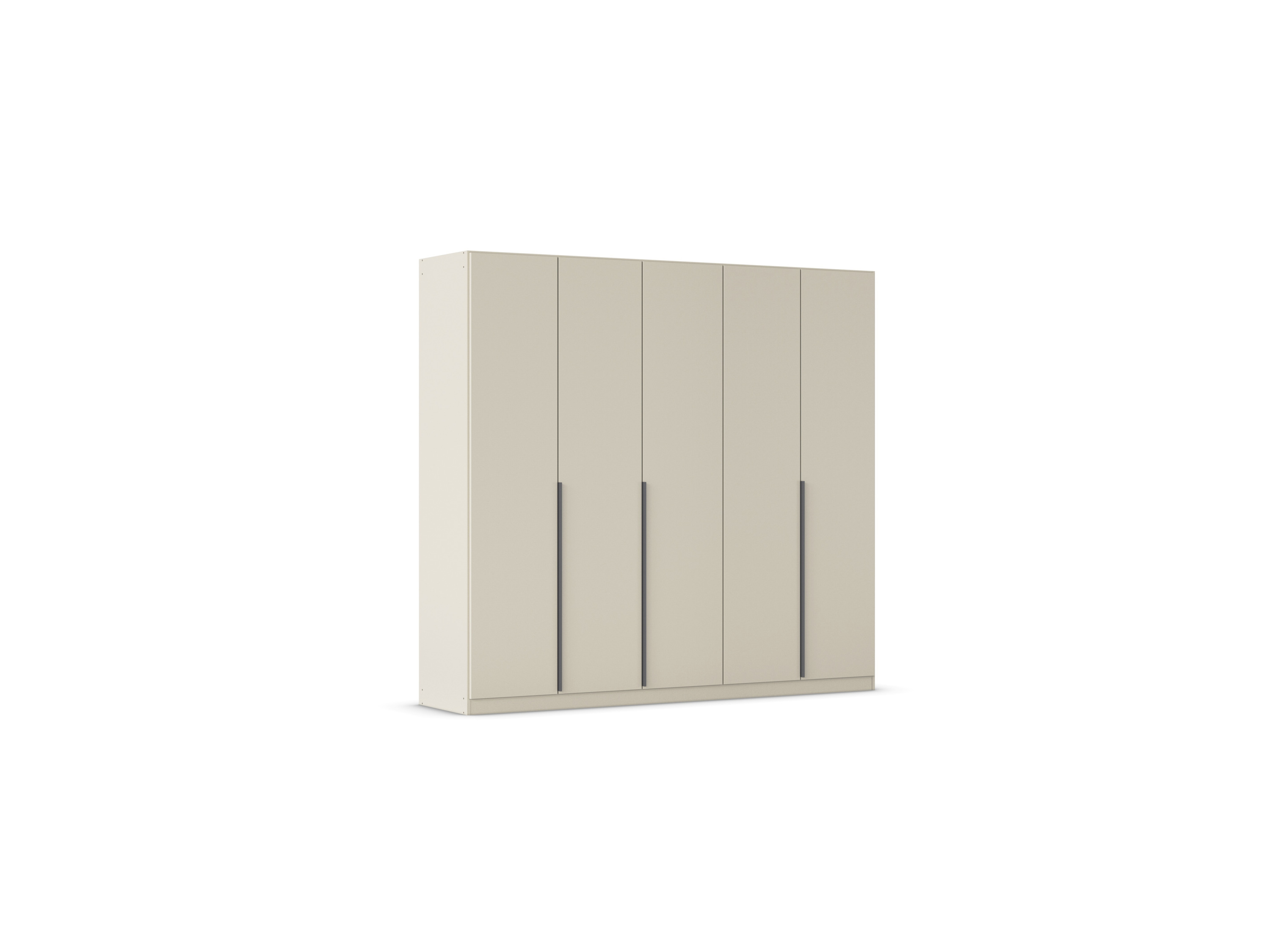 RAUCH ORANGE Drehtürenschrank Alabama (Basic-Zubehör, Beige-Champagner, Griffe Grau, 226 x 229 cm) – Bild 3 von 4