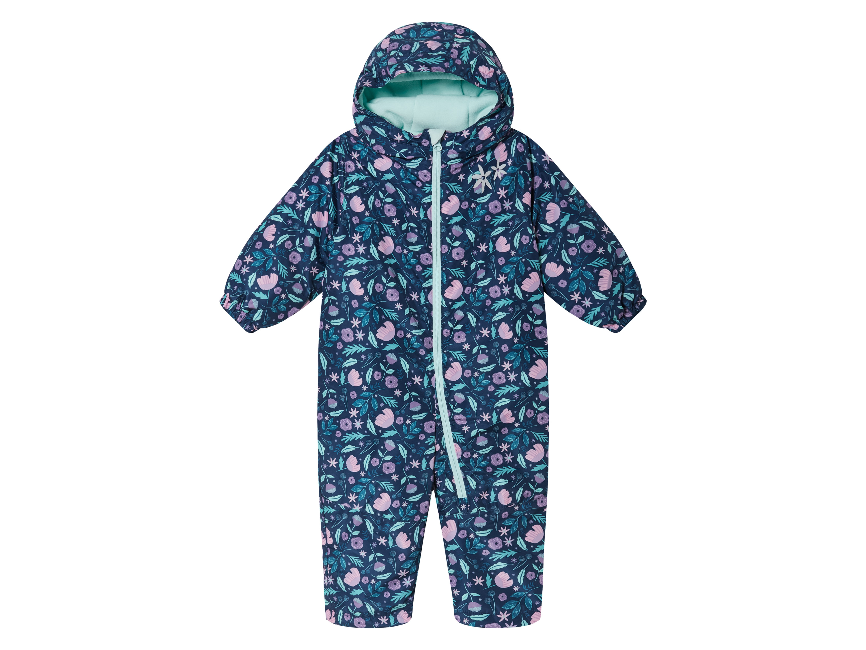 lupilu® Baby Kleinkinder Jungen Schneeoverall (gemustert Blumen, 80)““ | Durchgehender Reißverschluss mit Kinnschutz Funktion: wasserdicht und windabweisend, mit wärmendem Fleecefutter Kapuze: Dreiteilige Kapuze mit Gummizug Material: Obermaterial/Futter: Polyester Wattierung: Polyester Thermolite® EcoMade Pflegehinweis: waschen bei max. 40°C Pflegeleicht nicht bleichen schonende Trocknung im Wäschetrockner bei max. 60 °C bügeln bis 150 °C Stufe 2. Dampfbügeleisen kann verwendet werden nicht trockenreinigen Größe: 86 – 104 Meine Lidl-Größe – so einfach gehts Einfach den Lidl-Größenrechner besuchen. Für deine Personengruppe und Produktgruppe die gemessenen Körpermaße eintragen und dann den Berechnen-Button betätigen. Schon wird dir deine Größe angezeigt. Oeko-Tex® Standard 100 Geprüft auf Schadstoffe Zertifizierungsnummer: S10-0140 Hohenstein Htti Standard 100 by Oeko-Tex® ist die weltweit bekannteste, unabhängige Zertifizierung schadstoffgeprüfter Textil- und Lederprodukte aller Art – vom Garn und den Stoffen bis hin zum gebrauchsfertigen Artikel. Das Label bestätigt