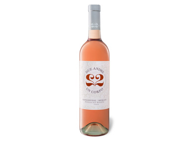 Due Anime un Corpo Sangiovese Merlot Puglia IGT trocken, Roséwein 