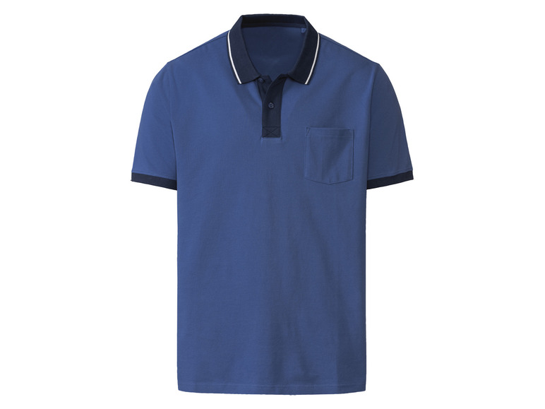 Gehe zu Vollbildansicht: LIVERGY® Herren Poloshirt, hochwertige Pikee-Qualität - Bild 4