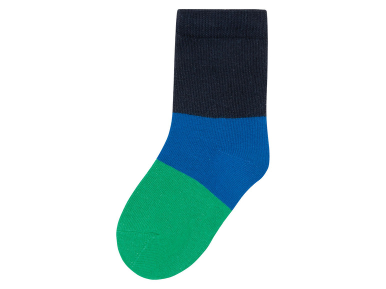 Gehe zu Vollbildansicht: LUPILU® Kleinkinder Jungen Socken, 7 Paar, mit Bio-Baumwolle - Bild 13