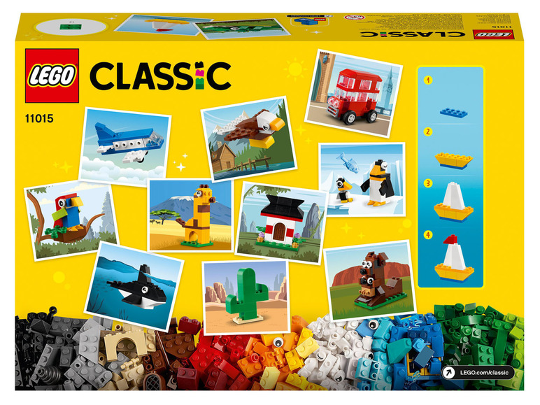 Gehe zu Vollbildansicht: LEGO® Classic 11015 »Einmal um die Welt« - Bild 8