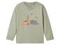 Kinder Langarm-T-Shirt mit Dinosaurier-Print und 'Have a RAWR-SOME day!' Text