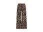 Weite Hose mit Leopardenmuster und Kordelzug in der Taille.
