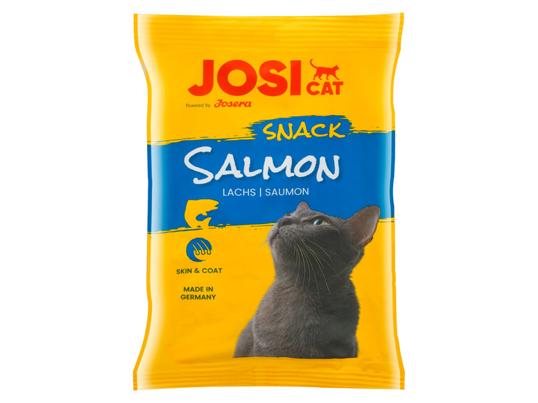 Gehe zu Vollbildansicht: JosiCat Katzensnack Salmon, 8 x 60 g - Bild 2