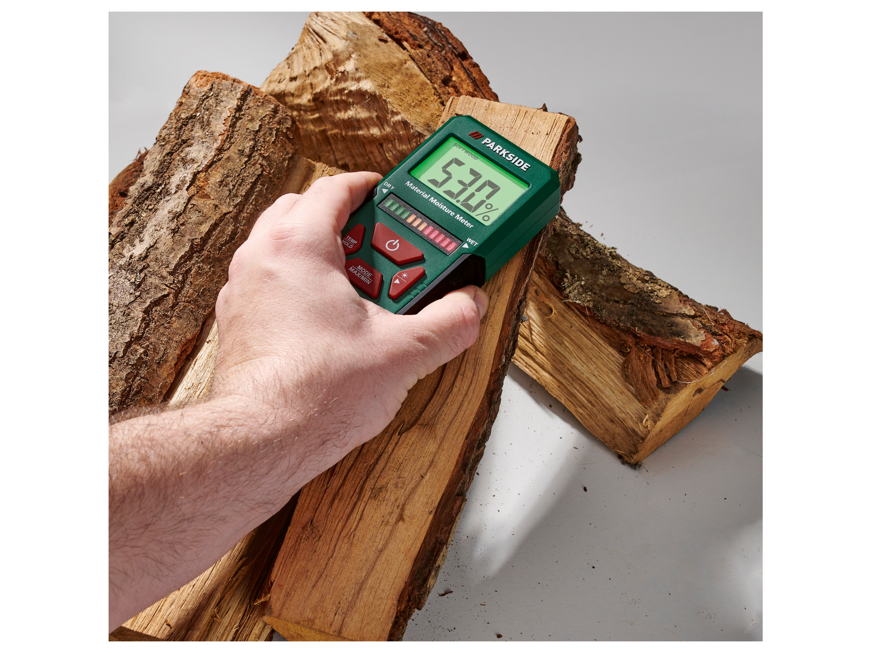 Thumbnail - PARKSIDE® Feuchtigkeitsmessgerät »PMFMK A1«, mit LC-Display