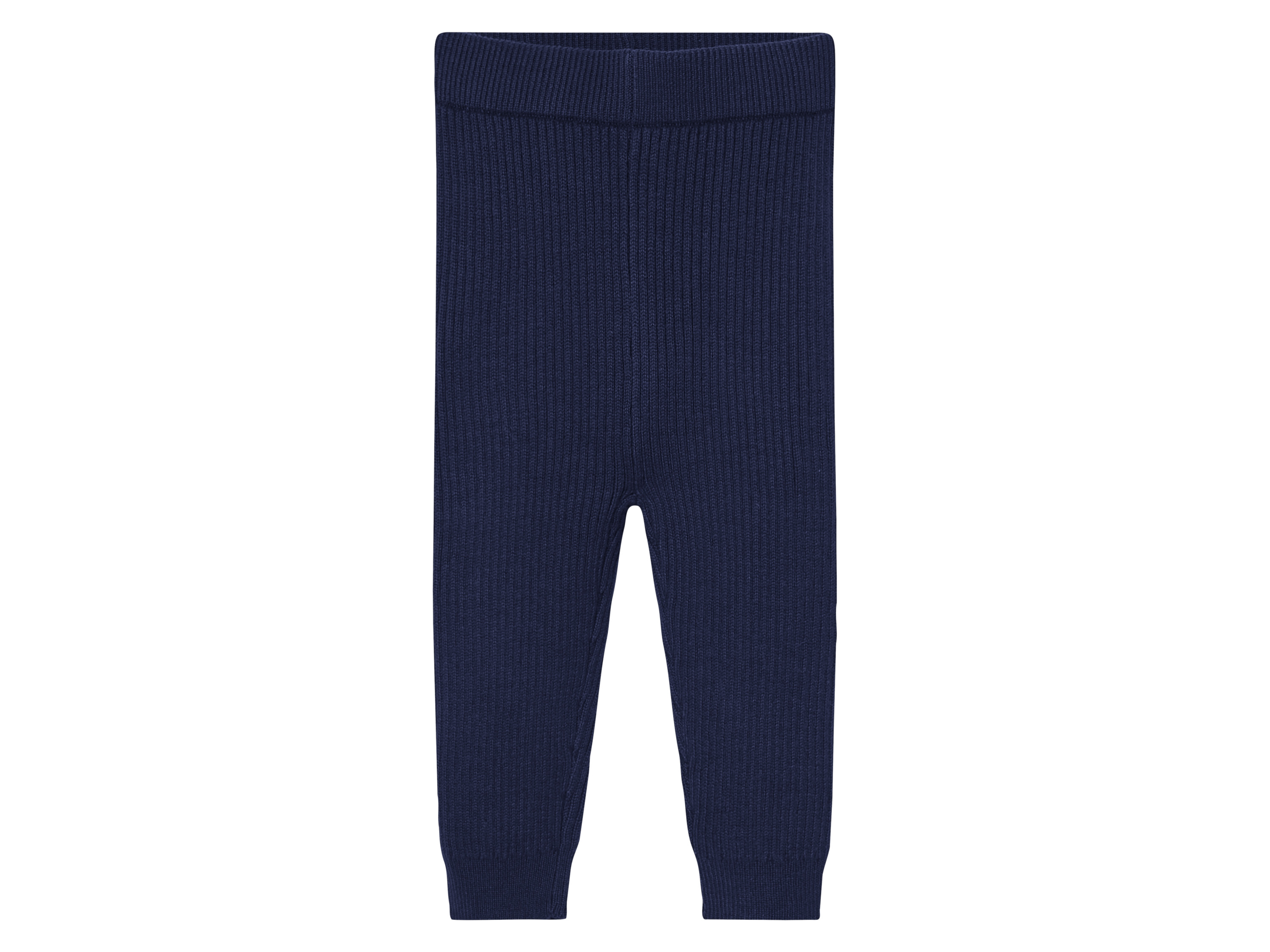 LUPILU® Baby Strickhose, reine Bio-Baumwolle (Blau, 86/92)