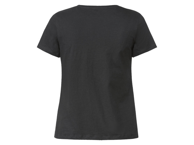 Gehe zu Vollbildansicht: esmara® Damen T-Shirt, tailliert geschnitten, mit Print - Bild 4