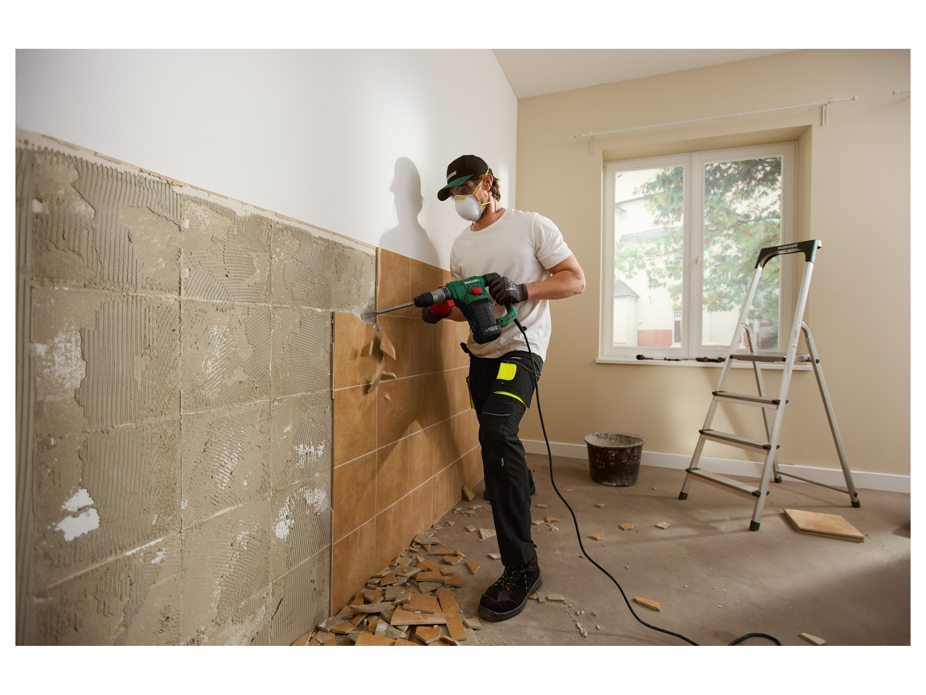 Thumbnail - PARKSIDE® Abbruchhammer »PAH 1300 C3«, mit drehbarem Zusatzhandgriff