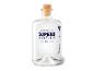 Flasche Superb Premium Wodka, 5-fach destilliert, mit Holzkorken.