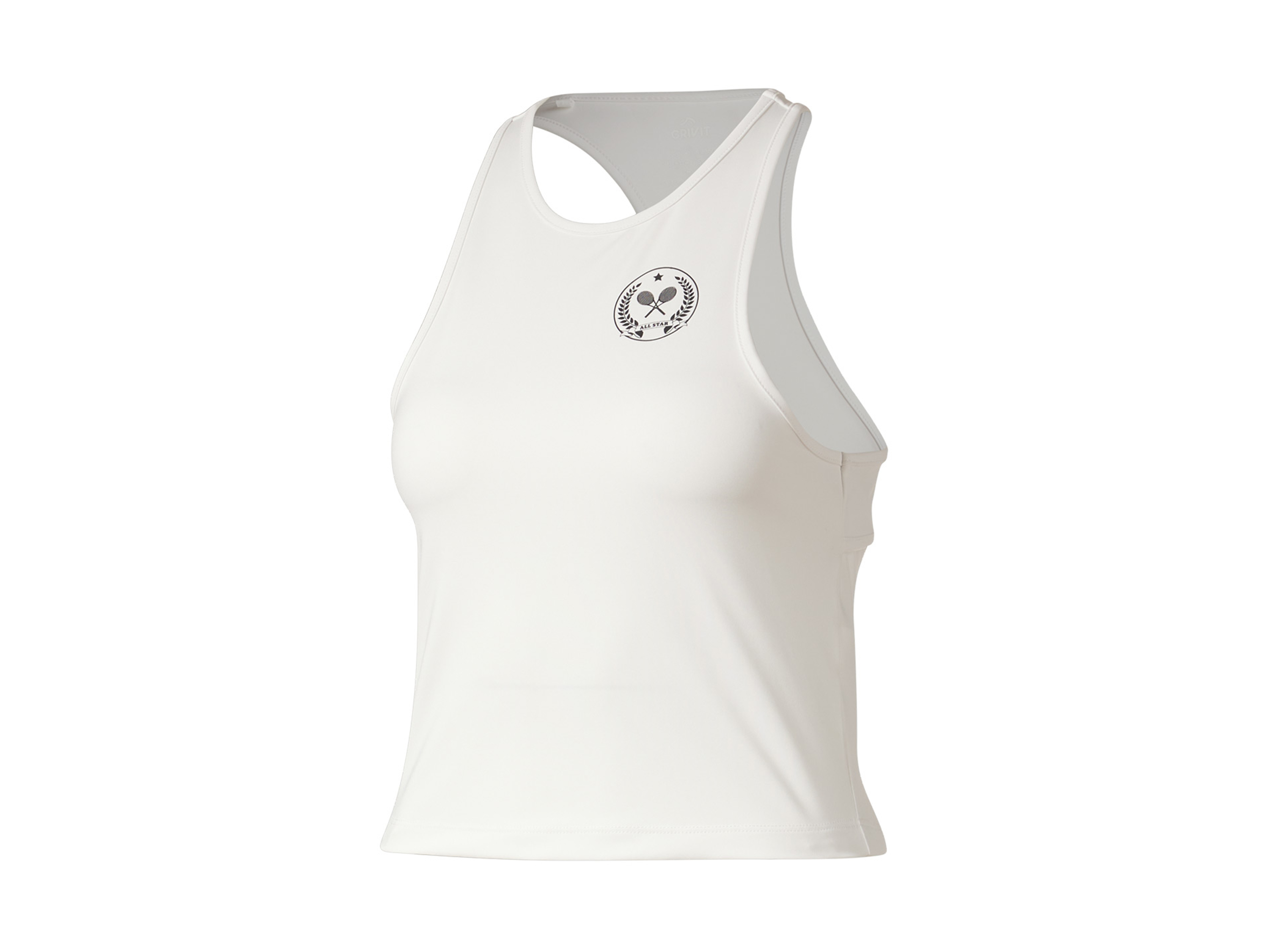 CRIVIT Damen Funktionstop (Weiß, L (44/46)) | 04335633049000