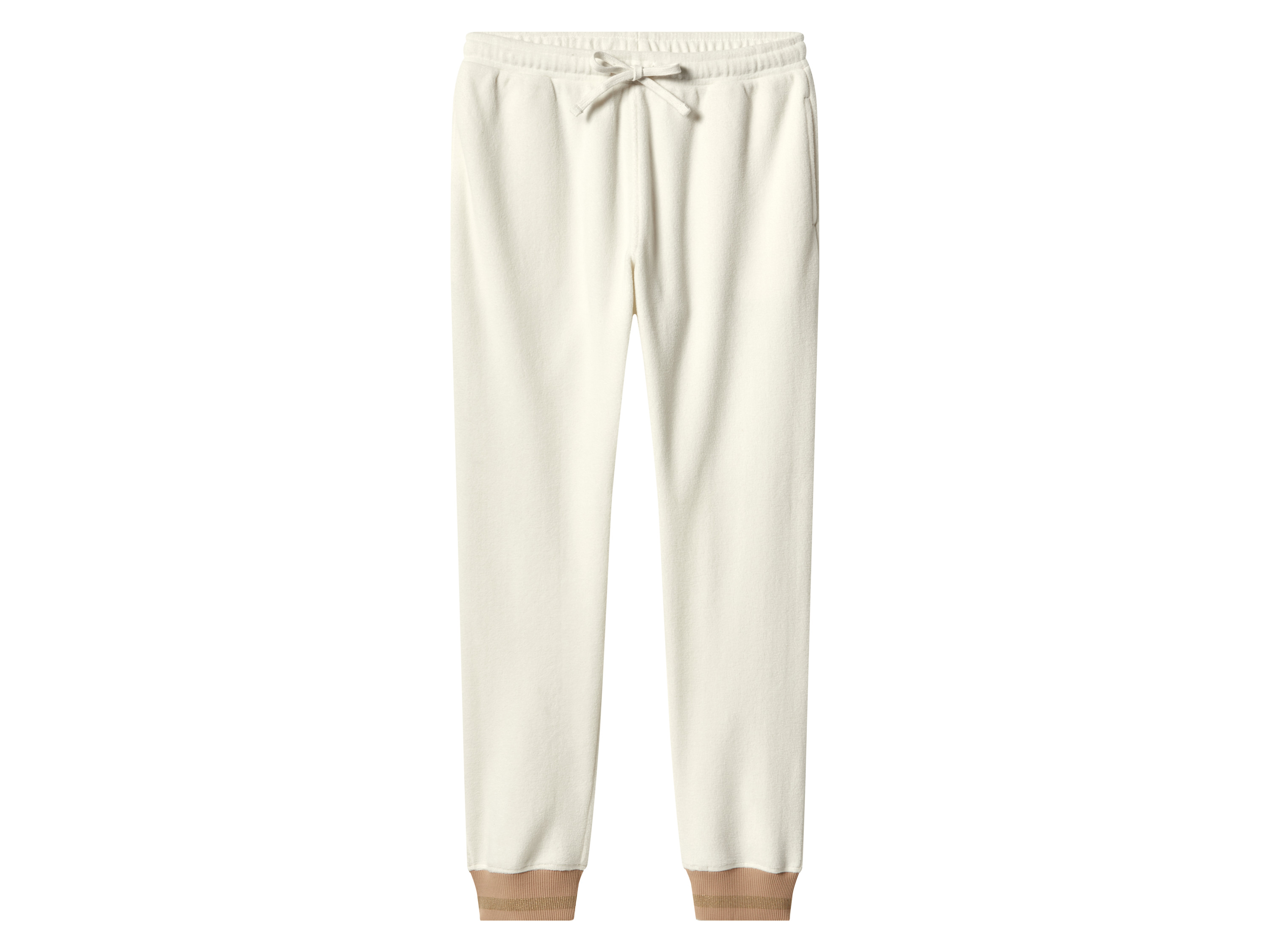 Thumbnail - esmara® Damen Fleece-Wellnessanzug, Fleece-Wellnessanzug (Weiß, XS(32/34))