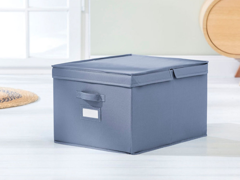 Gehe zu Vollbildansicht: LIVARNO home Aufbewahrungsboxen, mit Deckel / Schubladenaufbewahrung, 2 Stück - Bild 15