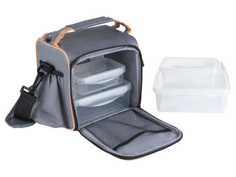 Gehe zu Vollbildansicht: ERNESTO® Kühltasche mit Lunchboxen, 5-teilig - Bild 3
