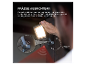 Verstellbarer Flutlichtstrahler mit Bewegungssensor, der präzise Beleuchtung bis zu 180 Grad bietet.