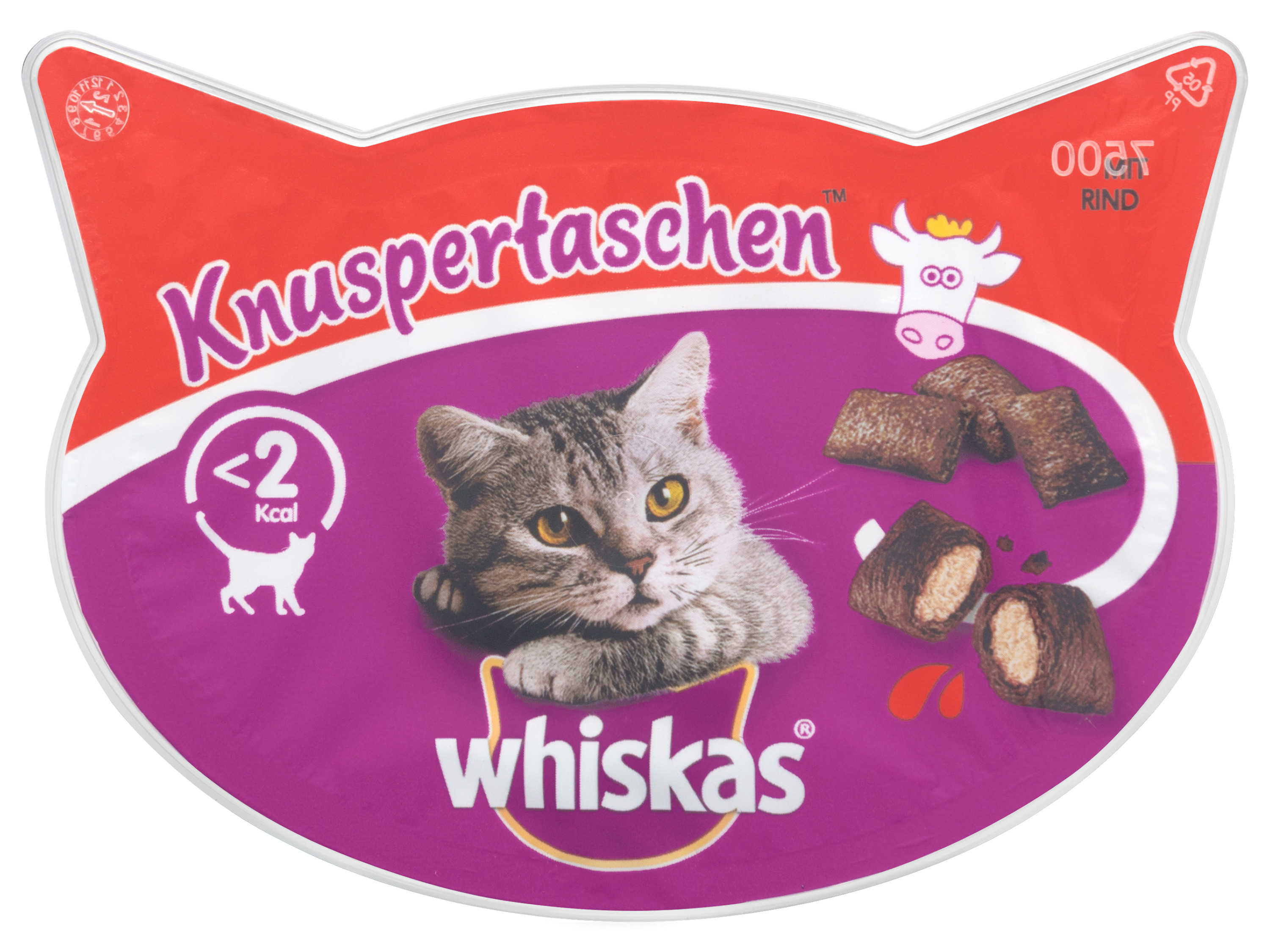 Angebot Lidl Whiskas Knuspertaschen mit Rind Lidl