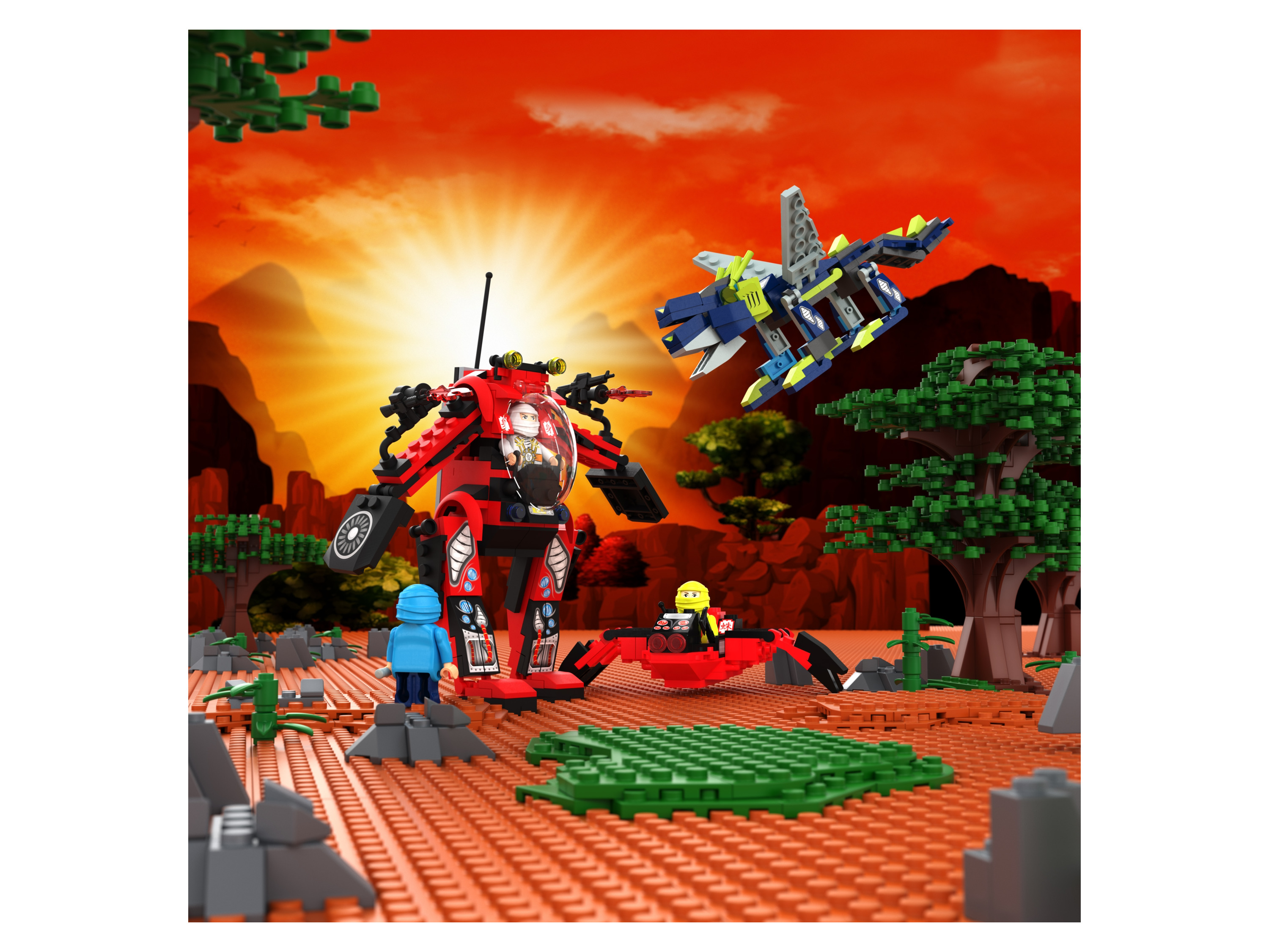 Thumbnail - Playtive Clippys Set S (Roboter)