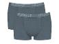 Zwei Paar Sloggi Boxershorts in Dunkelblau.