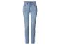 Damen Skinny Jeans aus hellblauem Denim