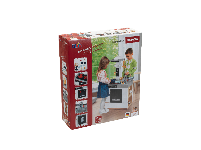 KLEIN Spielküche 'Salt & Pepper' Miele in der Verpackung.