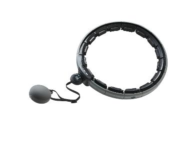 CRIVIT - Hula-Hoop-Reifen mit Gewicht (Grau)
