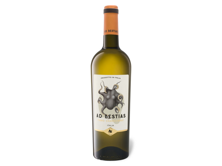 Gehe zu Vollbildansicht: Ad Bestias Fiano Chardonnay Puglia IGP trocken, Weißwein 2021 - Bild 1
