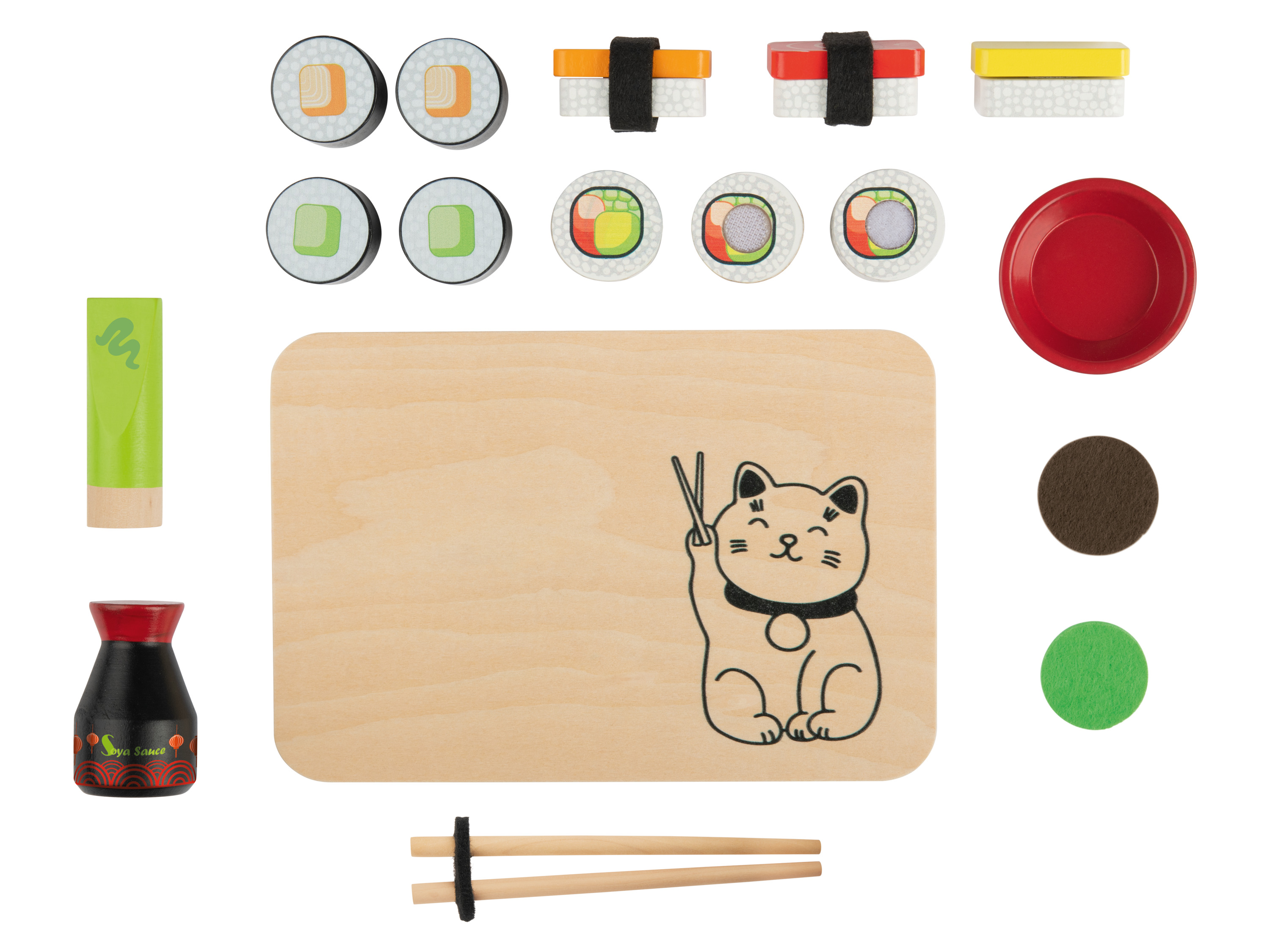Thumbnail - Playtive Holz Lebensmittel (Sushi-Set)