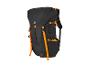 CRIVIT Wanderrucksack in Schwarz mit orangefarbenen Details und Gurten