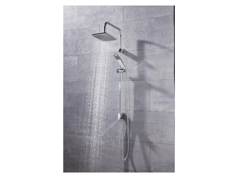 Regenbrauseset mit Wassersparer Duschbrauseset mit Wassersparer Überkopfbrause-Set mit Wassersparer