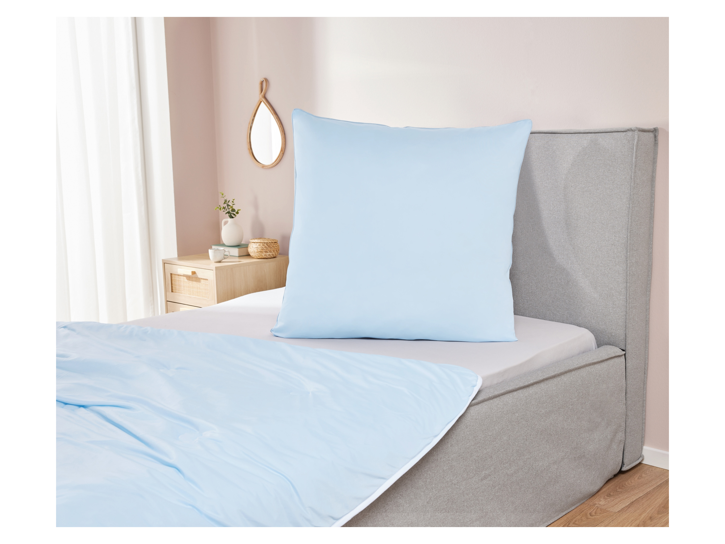 Thumbnail - LIVARNO home Wende-Kopfkissen „Coldtouch“, 80 x 80 cm