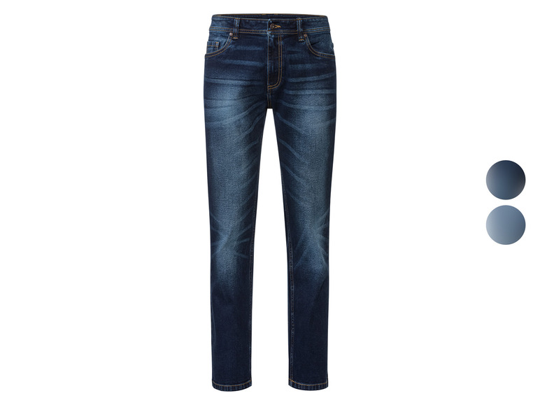 Gehe zu Vollbildansicht: LIVERGY® Herren Jeans, Slim Fit, mit angenehmen Tragekomfort - Bild 1