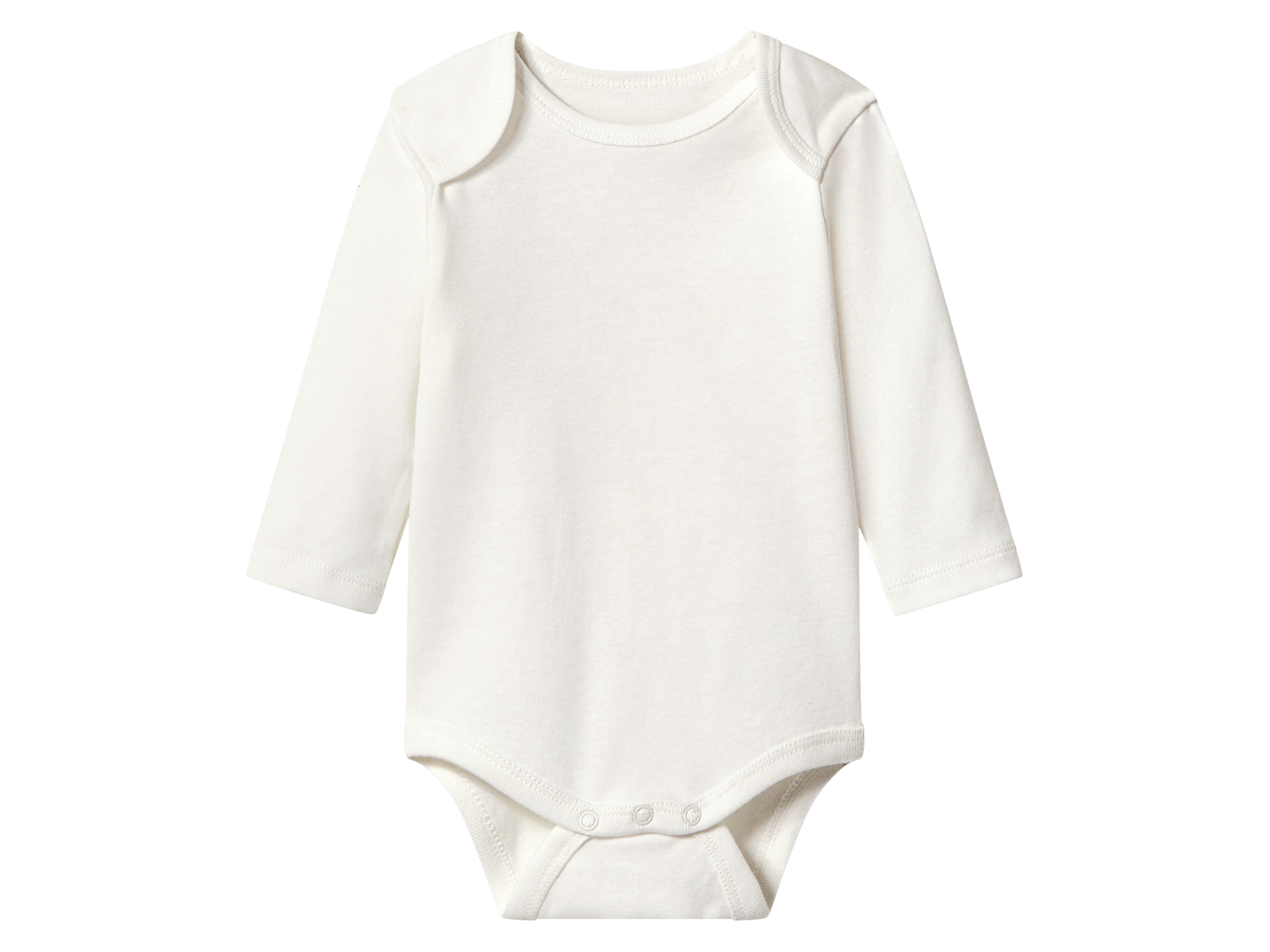 Thumbnail - lupilu® Baby Mädchen Jungen Body langarm 3er (rosa/weiß, 74/80)