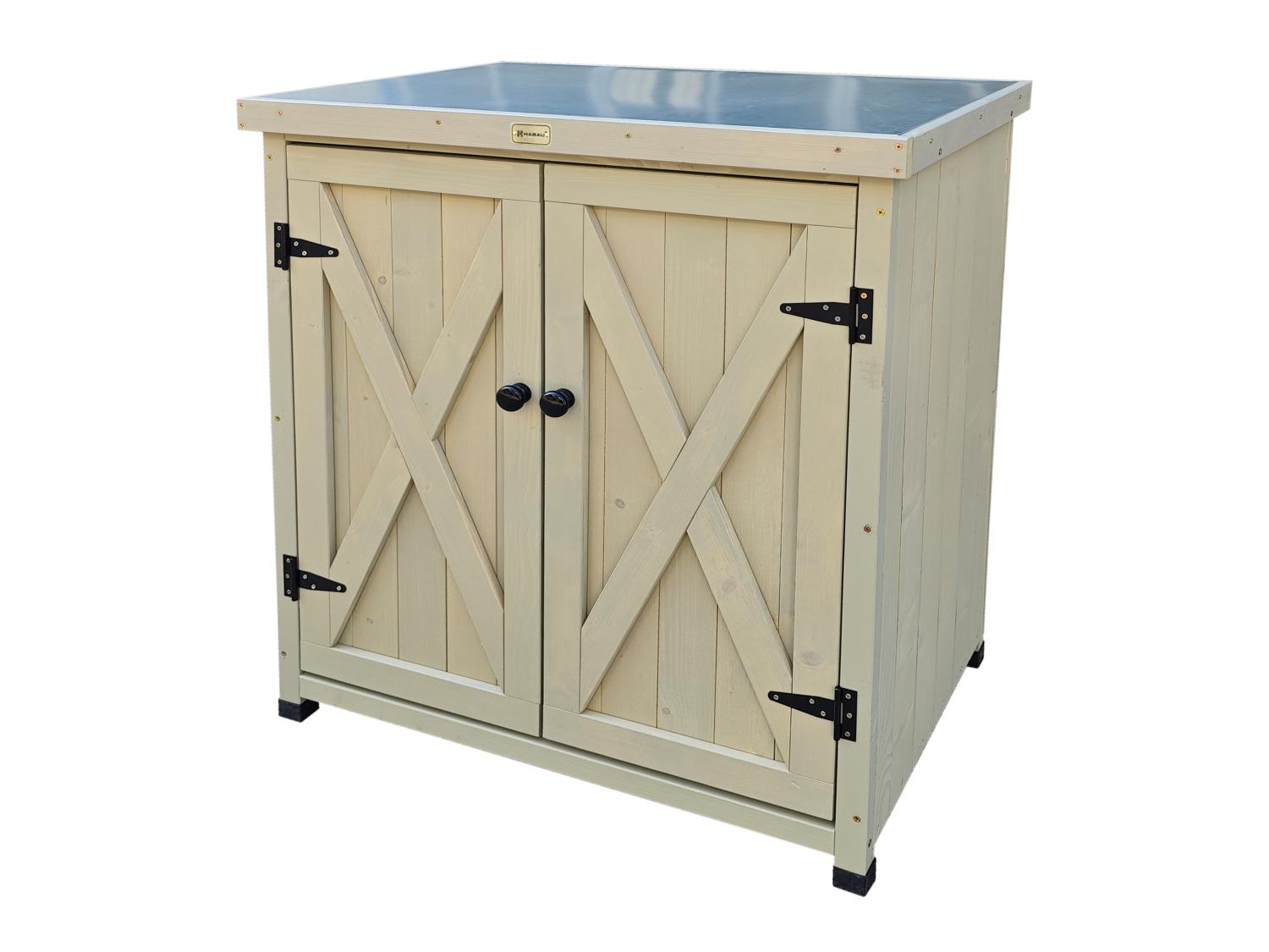 Habau Laura Garden Cabinet Grey 5
