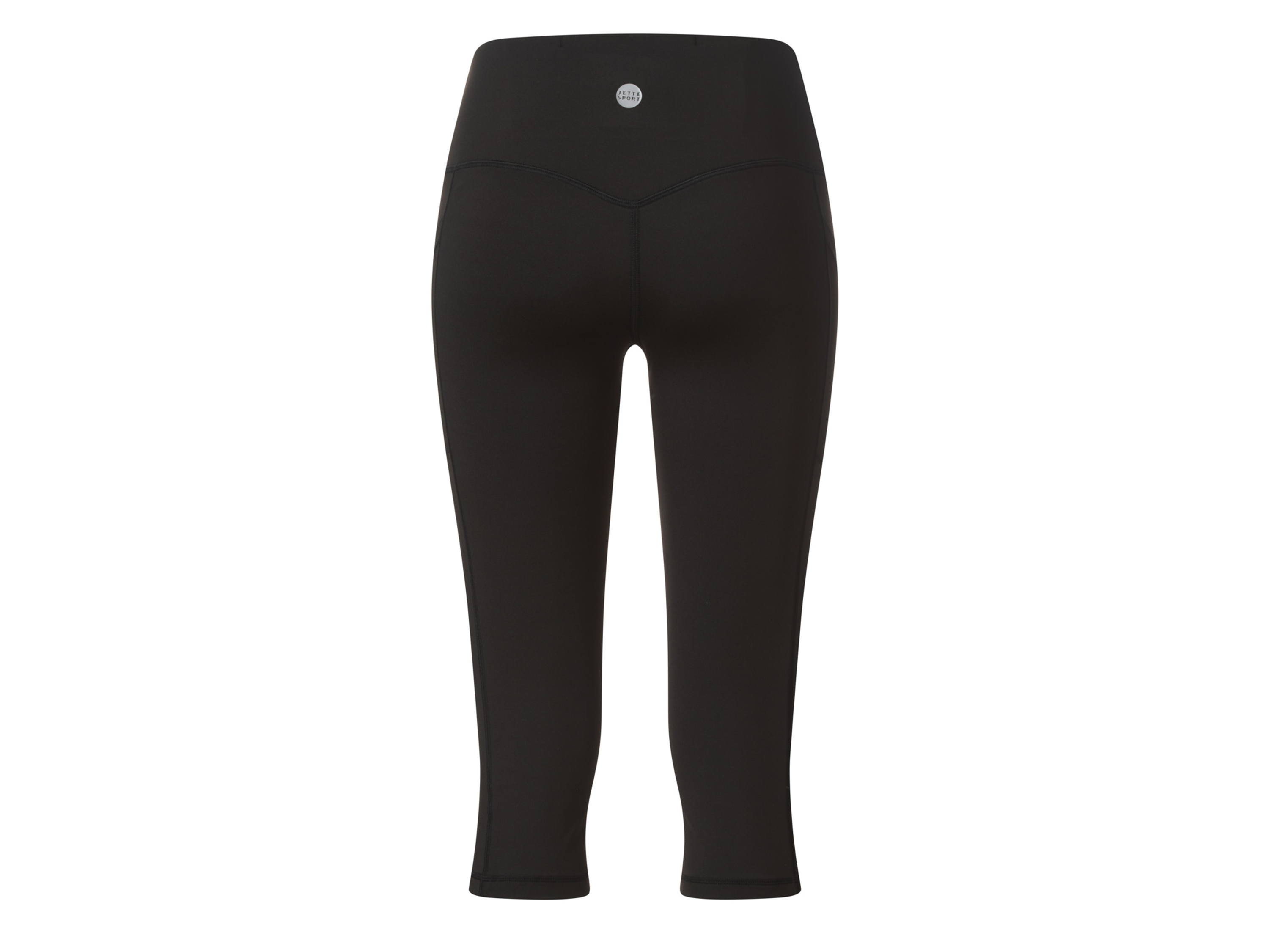 Thumbnail - Crivit by Jette Sport Damen Funktionscapri (Schwarz, XS(32/34))