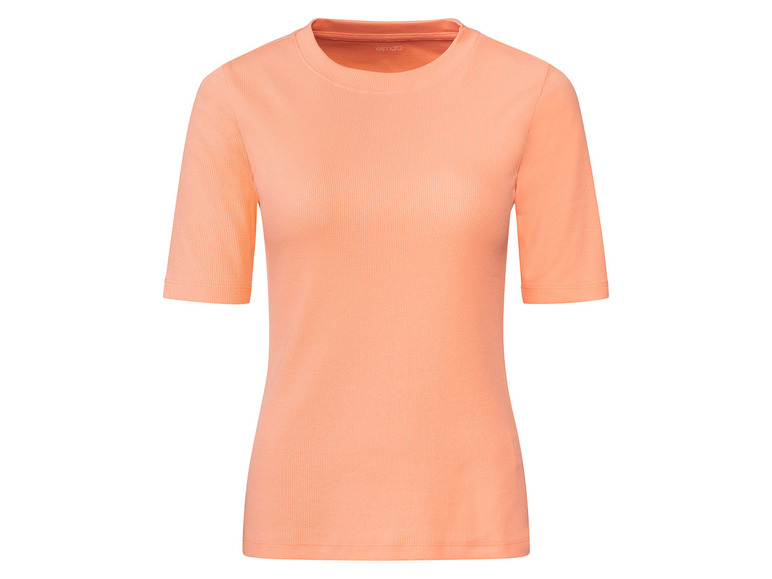 Gehe zu Vollbildansicht: esmara® Damen T-Shirt in modischer Ripp-Qualität - Bild 2