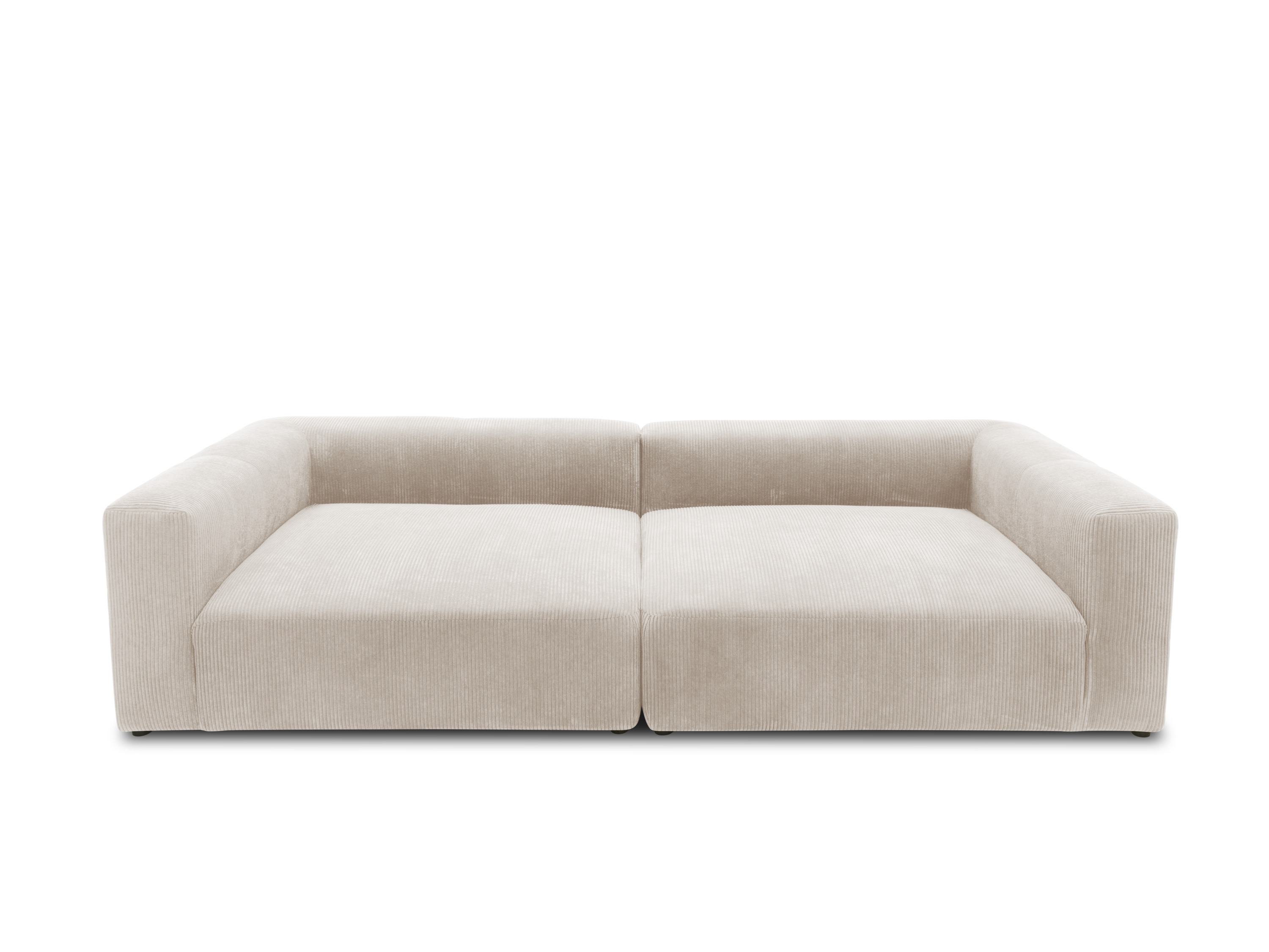 Thumbnail - Domo Bigsofa »Nantes«, mit Federkernpolsterung (Creme)