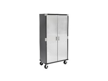rikta ProLine Hochschrank mit Rollen, H 183 X B 91 X T 46cm, 250kg Belastung