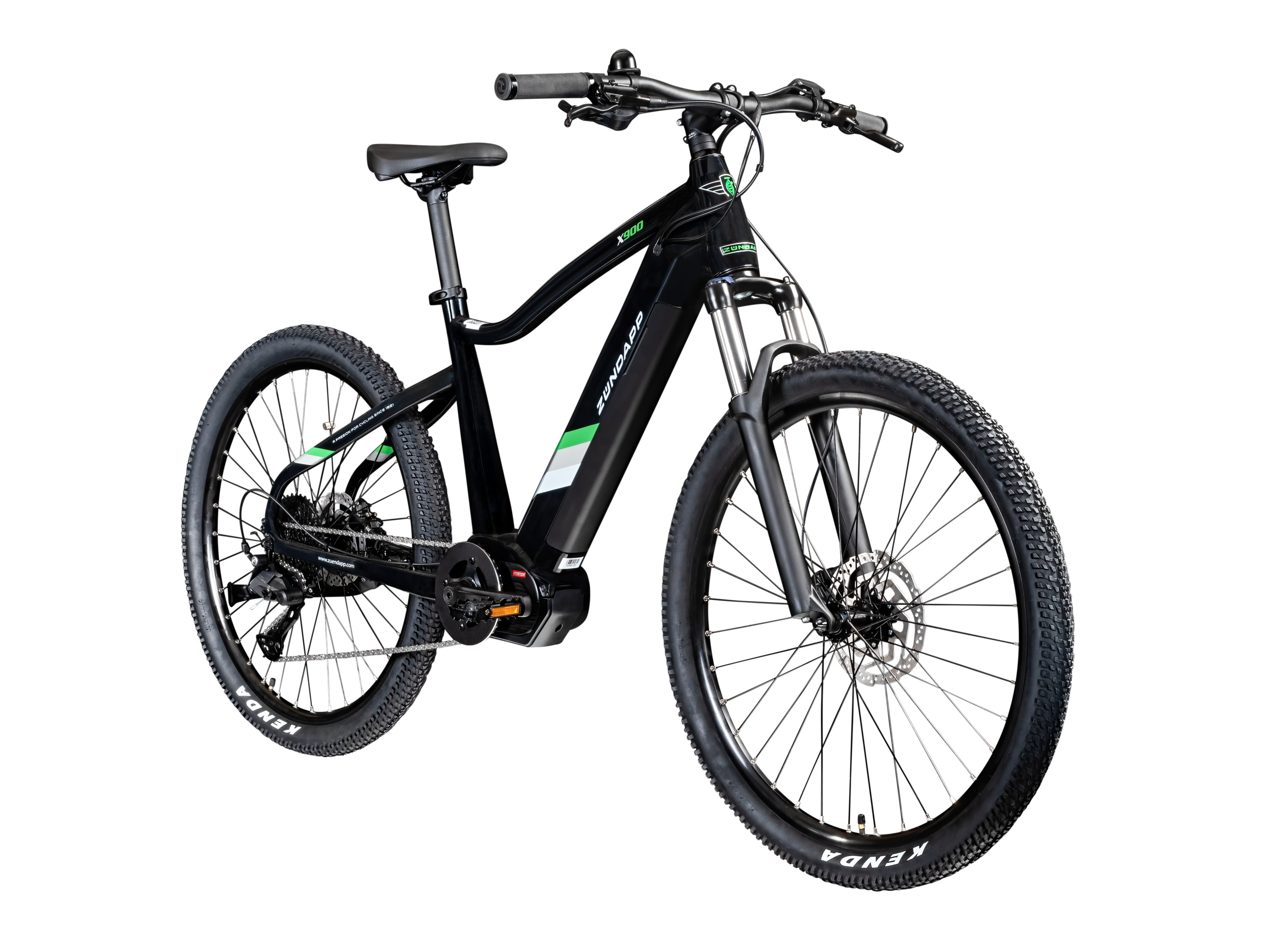 Zündapp E-Bike Mountainbike X900, 10 Gang Shimano Cues U6020 SGS Schaltwerk, Kettenschaltung, Mittelmotor, 733 Wh, Pedelec, Elektrofahrrad für Damen und Herren, – Bild 2 von 4