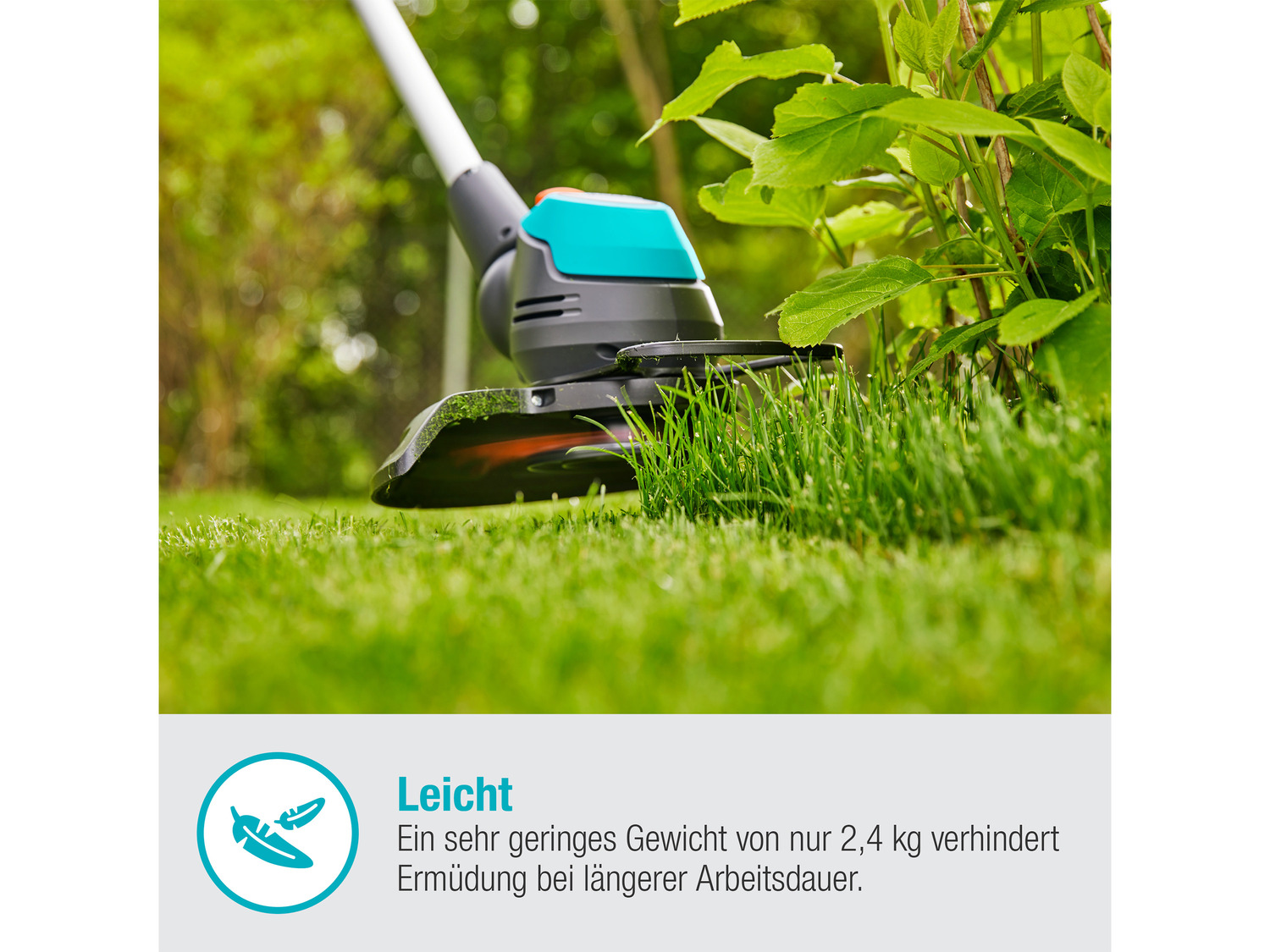 Gardena Akku-Trimmer »EasyCut 23/18V Power For All«, R…