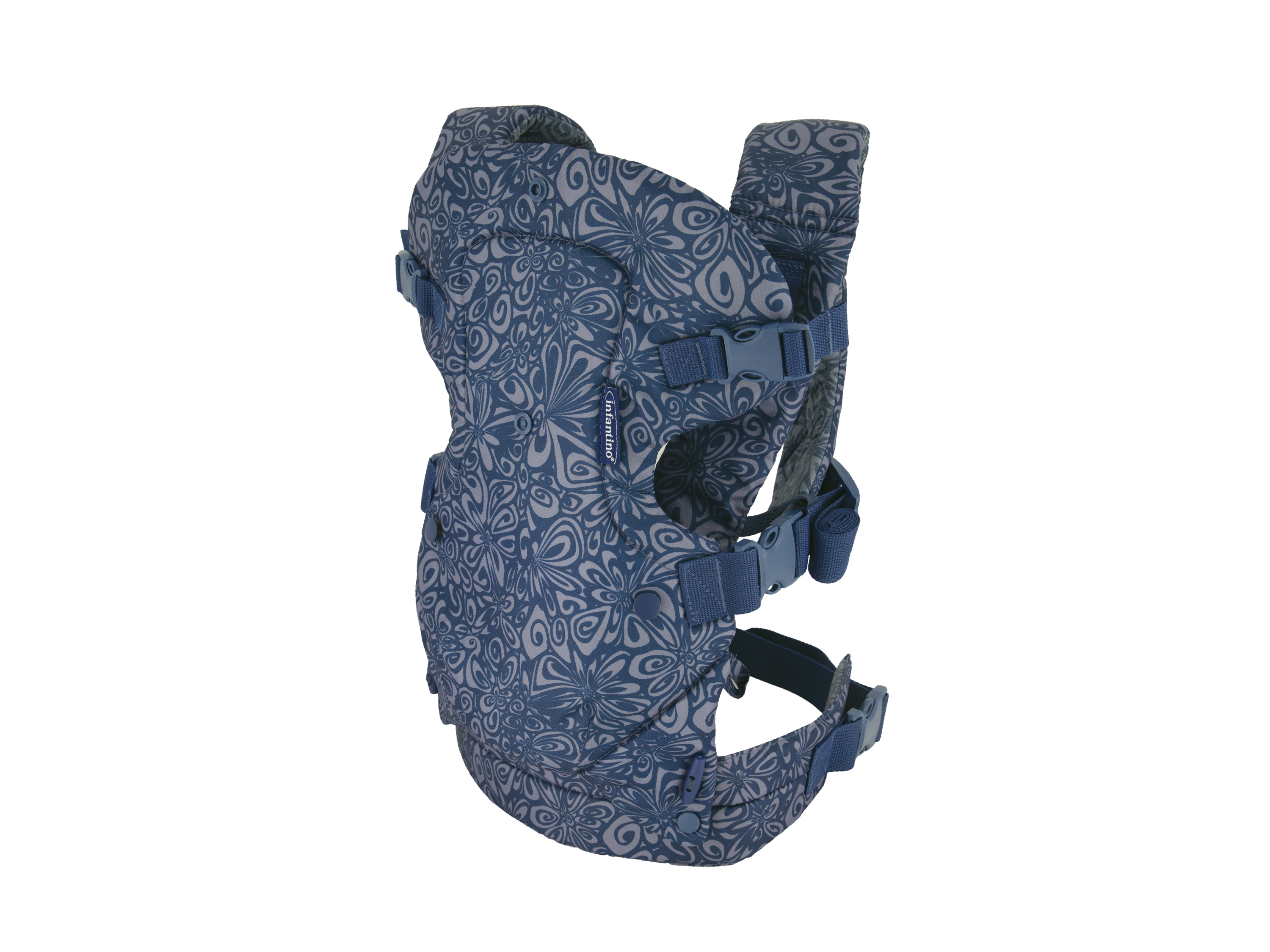 Thumbnail - Infantino Flip 4-in1-Babytrage (Marineblau)