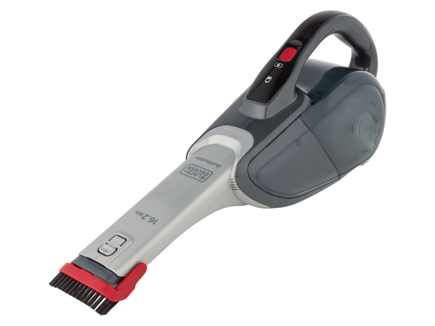 BLACK+DECKER Dustbuster Akku-Handstaubsauger – Kabellos, 0,6 Kg Leicht, Mit Fugendüse & Polsterbürste
