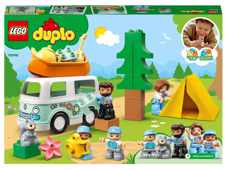 Gehe zu Vollbildansicht: LEGO® DUPLO® 10946 »Familienabenteuer mit Campingbus« - Bild 14