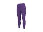 Lila Sportleggings mit Kordelzug und dezentem Logo