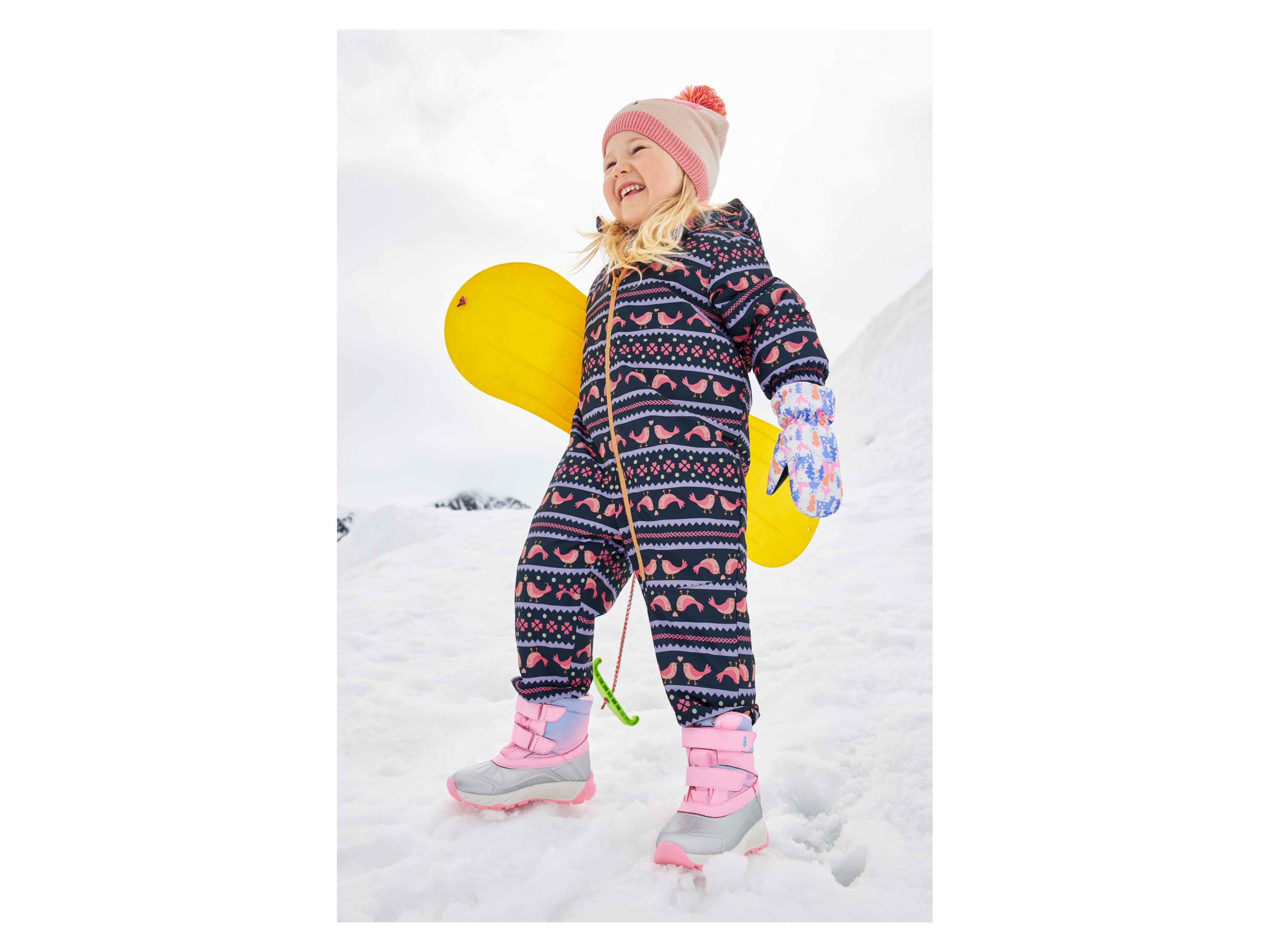 Thumbnail - lupilu® Kinder Winterstiefel (Pink, 29)
