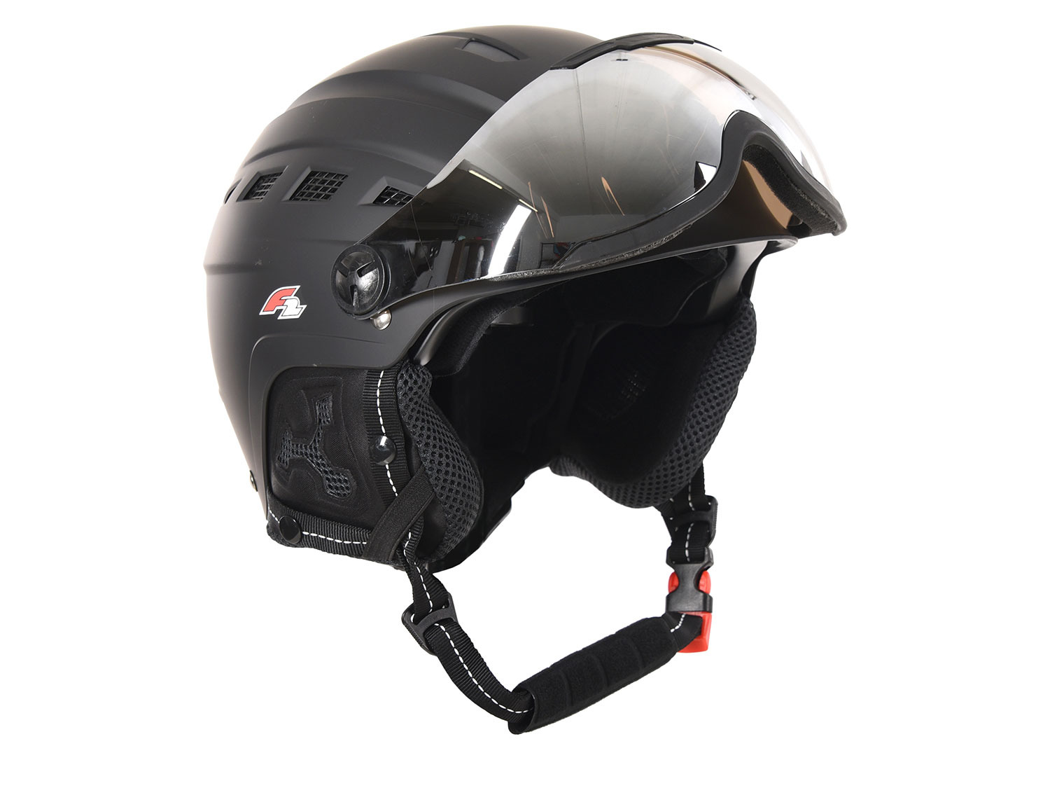 F2 »Helmet Worldcup Team« Wintersport Helm mit Visier ZN8017