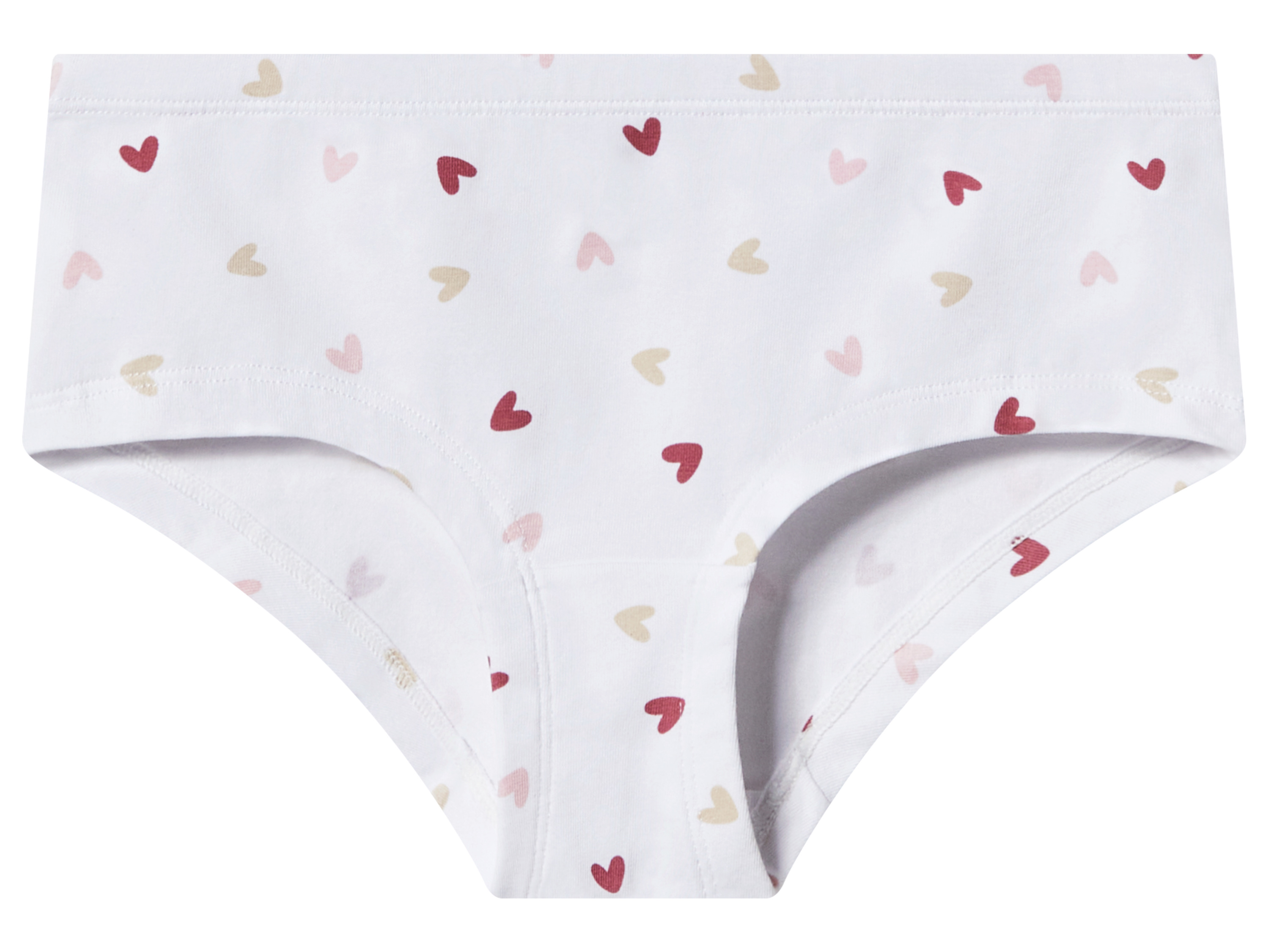 Thumbnail - esmara® Kinder Mädchen Hipster 4 Stück (rosa/pink/weiß, 134/140)""