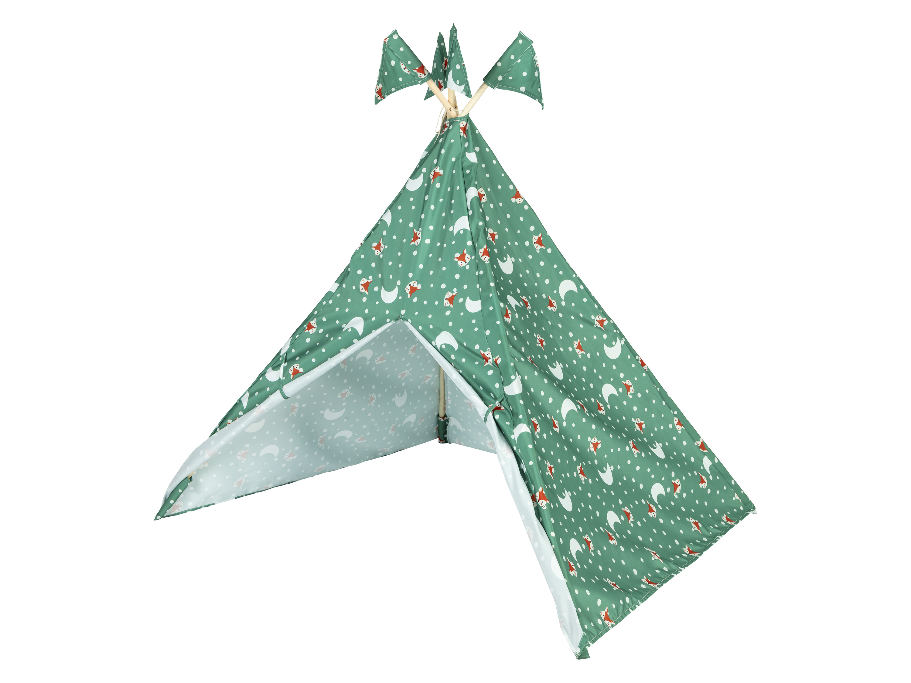 lupilu® Holz Tipi Spielzelt (Grün) | 04055334992237 lupilu® Holz Tipi Spielzelt (Grün) | 04055334992237
