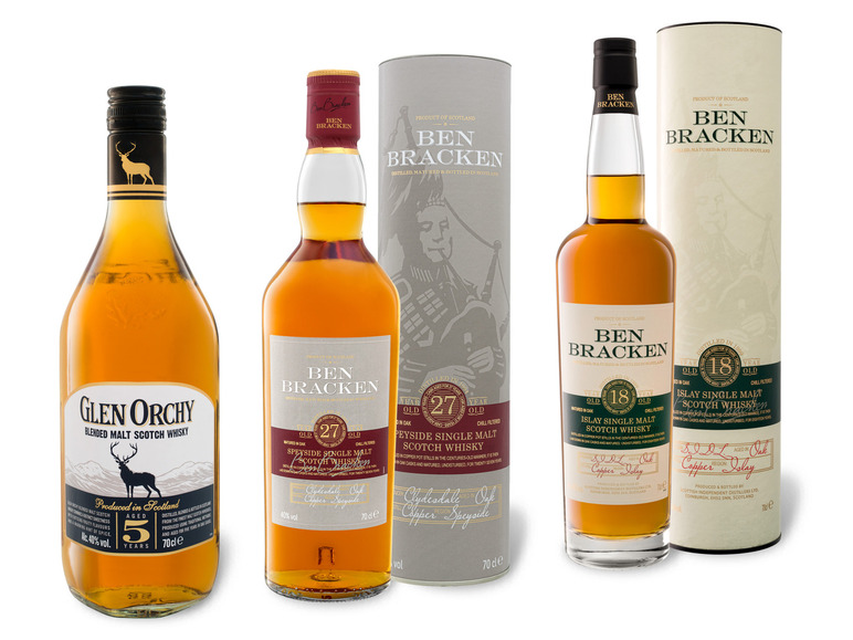 50-Jahre-Whiskypaket 27 + 18 + 5 Jahre